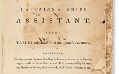 Boydell, James (Ship's-Husband) The Merchant-Freighter's and Captains of Ships Assistant. London: Printed for...