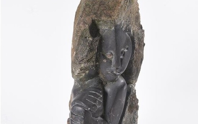 Brighton Mutongwizo, Carved Serpentine Figural