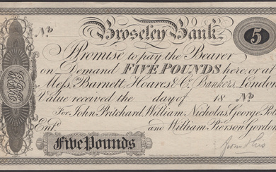 Broseley Bank, for John Pritchard, William Nicholas, George Potts, and William Pierson...