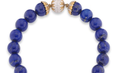 Buccellati, Lapis lazuli and gold necklace