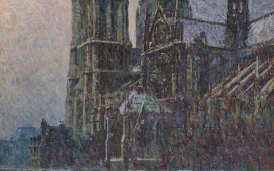 CAMERON BURNSIDE, (American, 1887-1952), Notre Dame