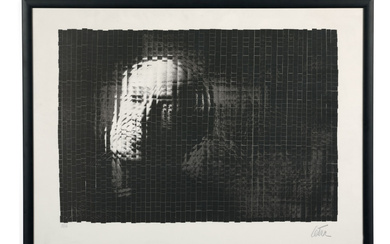 CÉSAR (1921 - 1998) Portrait de Pierre Boulez - circa 1990