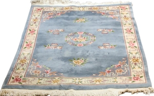 CHINESE WOOL HAND WOVEN RUG 11