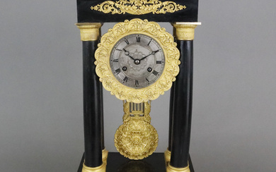 COLUMN CLOCK (portal clock) - France, 2. 2nd half of the 19th century.