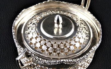 Candy jar (1) - .900 silver - Asia - Mid 20th century