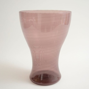 Carlo Scarpa - Venini - Amethyst Filigree Vase - Glass