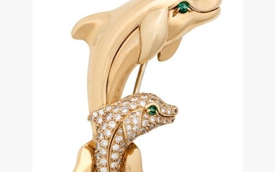 Cartier Brooch - Gold - Diamond