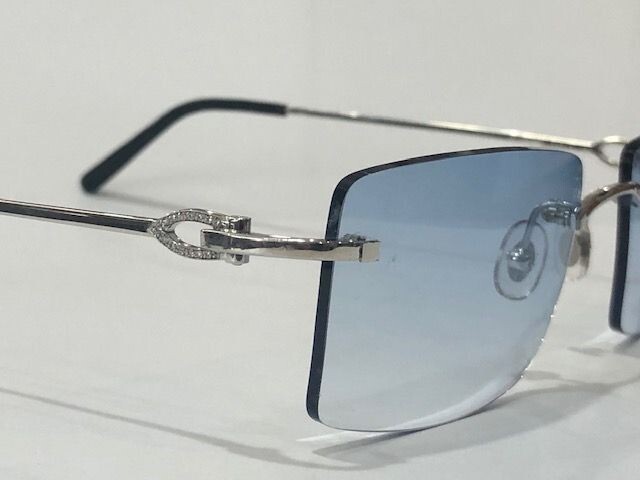 Cartier - C Decor Diamond Sunglasses