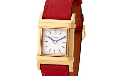 Cartier. Elegant and Glamorous Omega Marine in Yellow Gold Retailed by Cartier
