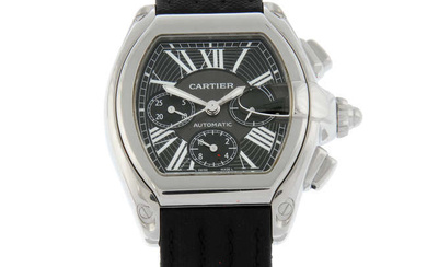 Cartier - a Roadster chronograph watch, 40mm.