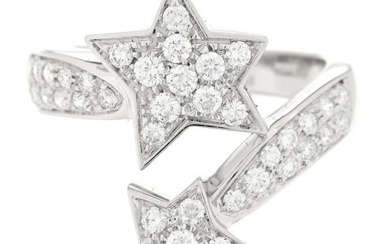 Chanel 18K White Gold Diamond
