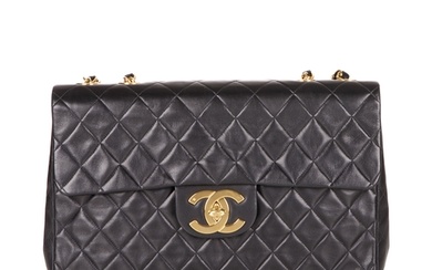 Chanel, a vintage Maxi Single Flap handbag, designed with a ...