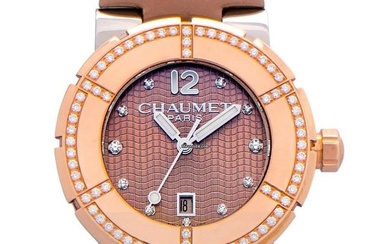 Chaumet Class One W17321-33P - Class One Ladies Watch 33mm / Leather