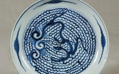 Chinese Blue & White Porcelain, 19th or Earlier