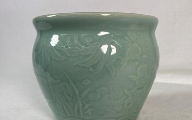 Chinese Celadon Glaze Planter Vase