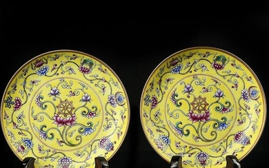 Chinese Famille Rose Porcelain Plate