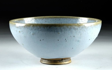 Chinese Song Dynasty Blue Glazed Bowl, TL Tested