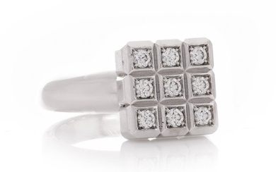 Chopard ice cube - Ring White gold Diamond