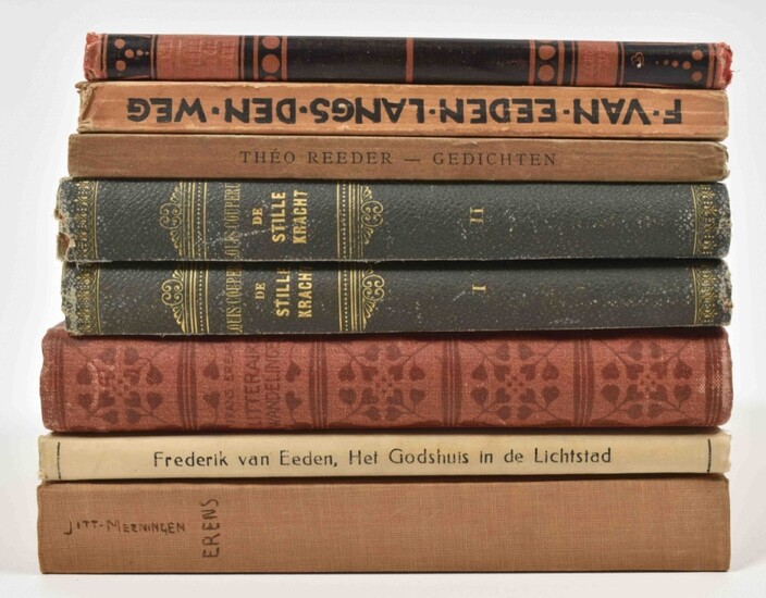 Collection rare Dutch literature, 1894-1925