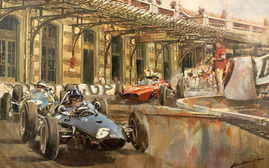 Craig Warwick (British), 'BRM's First Monaco Grand Prix Win 1963 - Graham Hill'