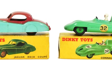 DINKY TOYS - X2 VINTAGE BOXED DINKY TOYS DIECAST MODEL CARS