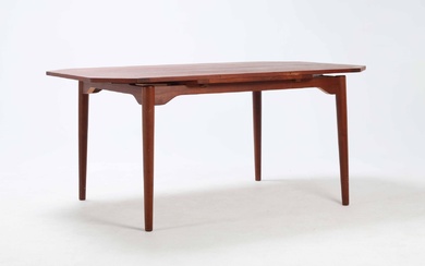 Danish design: Octagonal teak dining table, 1950s