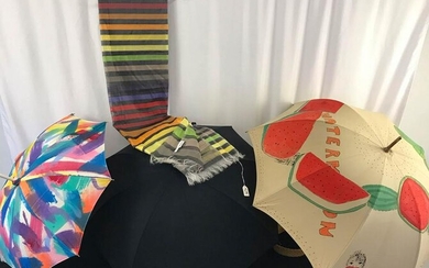 Designer Umbrellas and Sheer Scarf - Sonia Rykiel and