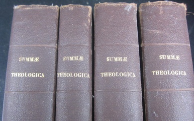 Divi Thomae Aquinatis, Summa Theologica, Ad Manuscriptos Codices a Francisco Garcia, Gregorio Donato, Lovaniensibus Ac...