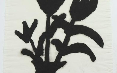 Donald Baechler "Flower" Ink on Paper Print