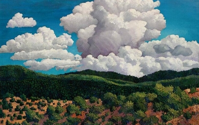 Donna Clair (American, b. 1939) Thunderspirits of Taos