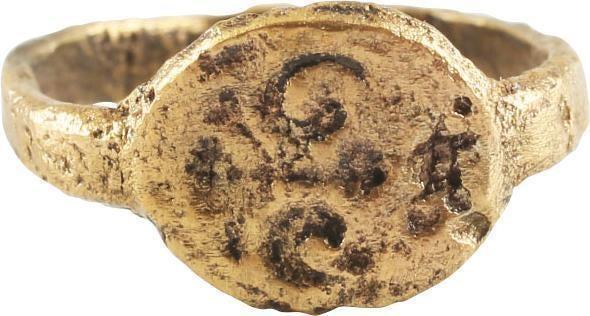 EARLY CHRISTIAN GIRL'S RING 5th-9th CENTURY AD