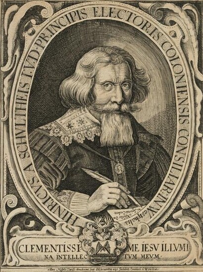 E.WEHRBRUN (? -1662), Witch Commissioner Heinrich von