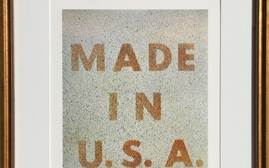 Ed Ruscha, America: Her Best Product (Made in U.S.A.)