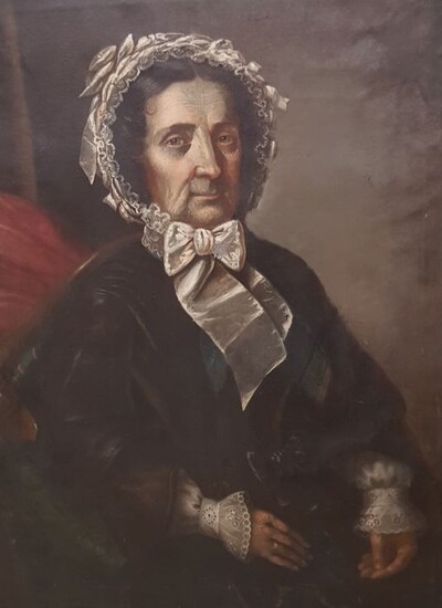 Europäische Schule des XIX. Jahrhunderts - Portrait einer Dame