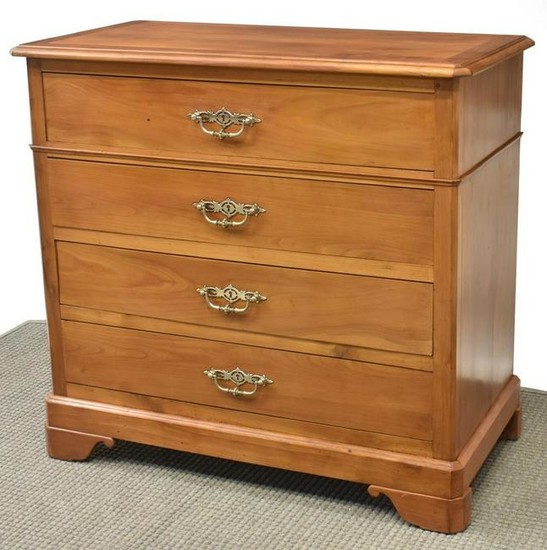 FRENCH LOUIS PHILIPPE FRUITWOOD COMMODE