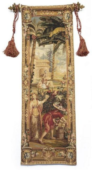 FRENCH STYLE HANGING WALL TAPESTRY