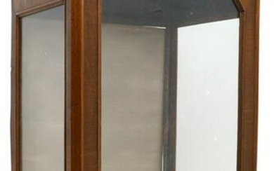 FRENCH TABLETOP GLAZED DISPLAY CABINET FOR A SAINT