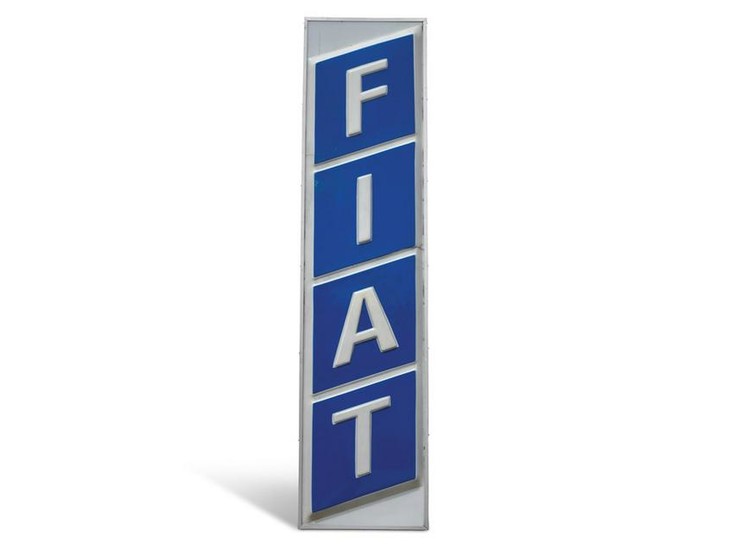 Fiat Dealership Large Sign