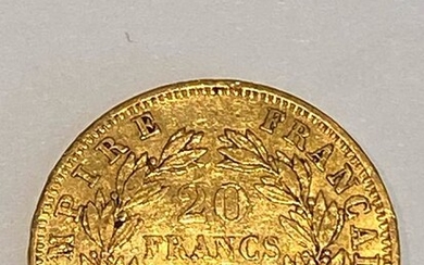France - 20Franc 1857-A Napoleon III- Gold
