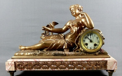 French Louis Xv1 Mantle Clock