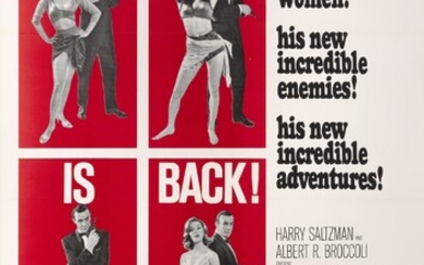 From Russia with Love (1963), style B poster, first US release (1964)