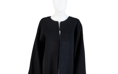 GIVENCHY: WOOL SWING COAT Mid 1980's