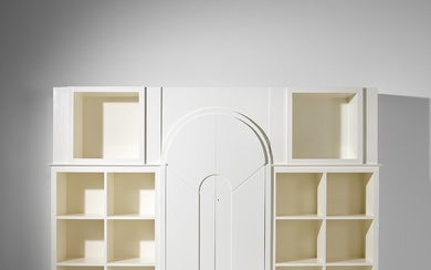 G.R.A.U., Custom cabinet with bookcase