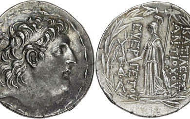 GRÈCE ANTIQUE Syrie, royaume séleucide, Antiochos VII (138-129 av. J.-C.). Tétradrachme ND (139-129 av. J.-C.)....