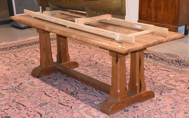 Gaumaise oak table (Ht 78 x 215 x...