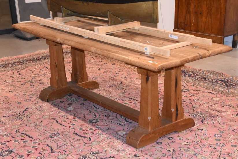Gaumaise oak table (Ht 78 x 215 x...