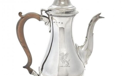 George III Sterling Silver Coffee Pot