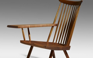 George Nakashima, Lounge Chair with Right Arm