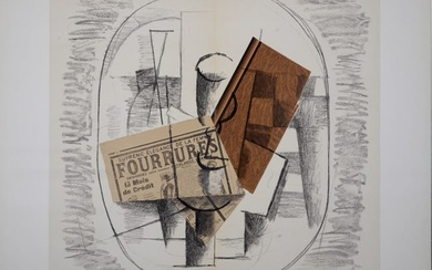 Georges Braque - Papiers Colles (C), 1963
