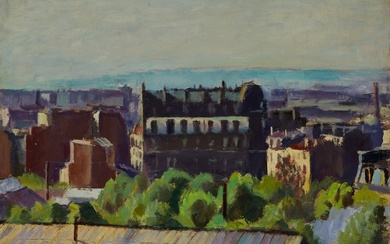 Georges PACOUIL (1903-1996) Vue des toits... - Lot 19 - Art Richelieu